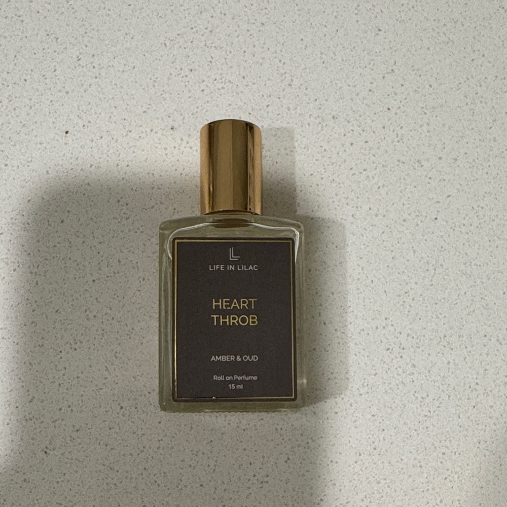 Heart Throb Perfume with Gold Cap